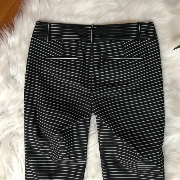 LOFT Marisa The Riviera Pant Striped Ankle Pants - Picture 6 of 8